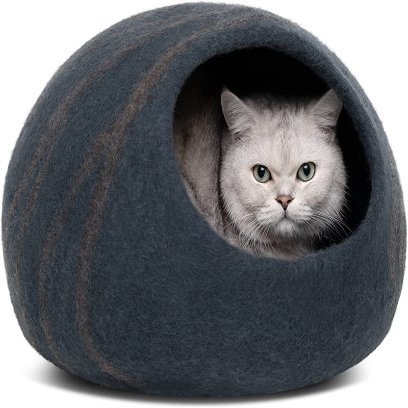 Wool Felt Cat Cave House