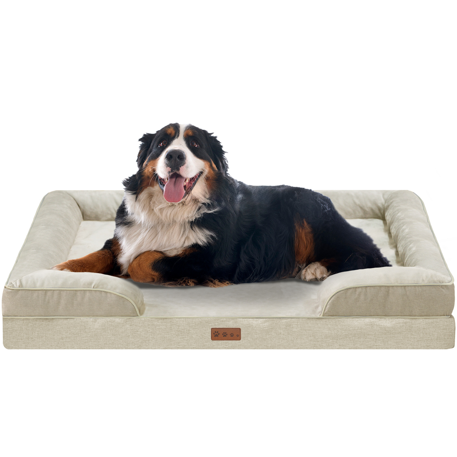 Non-slip Bottom Memory Foam Dog Bed