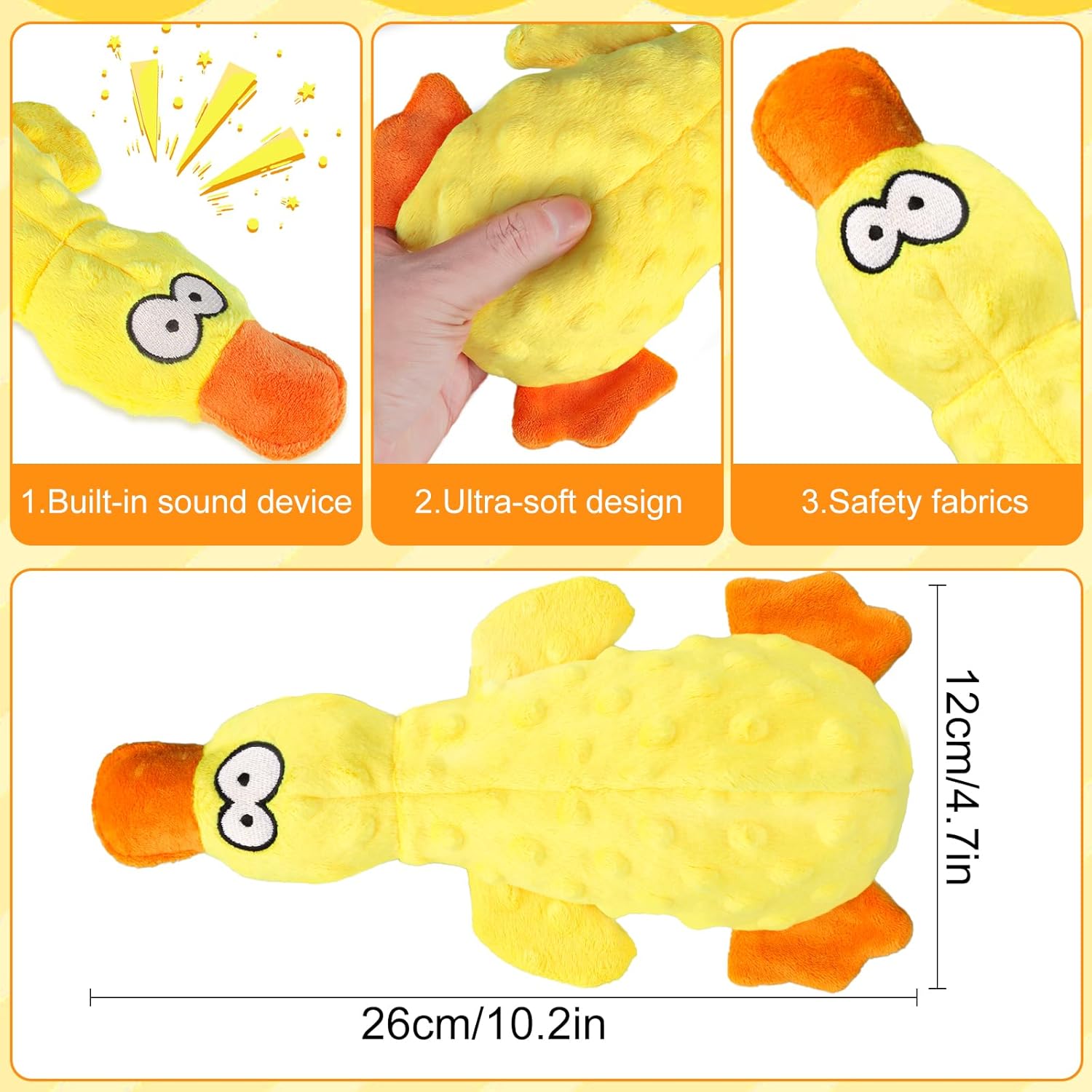 Calming Ducks Dog Toys