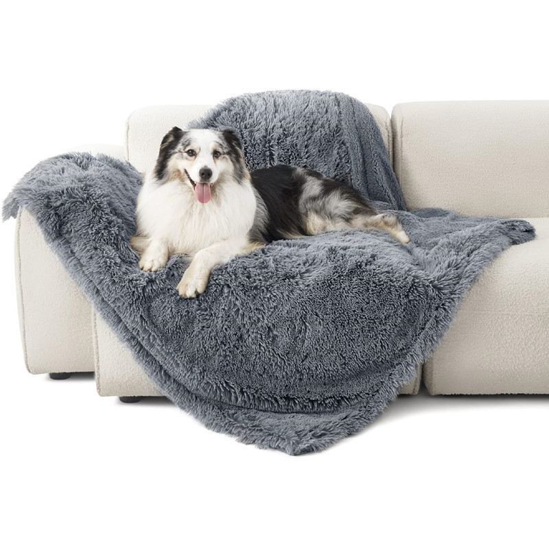 Long Plush Waterproof Dog Blanket