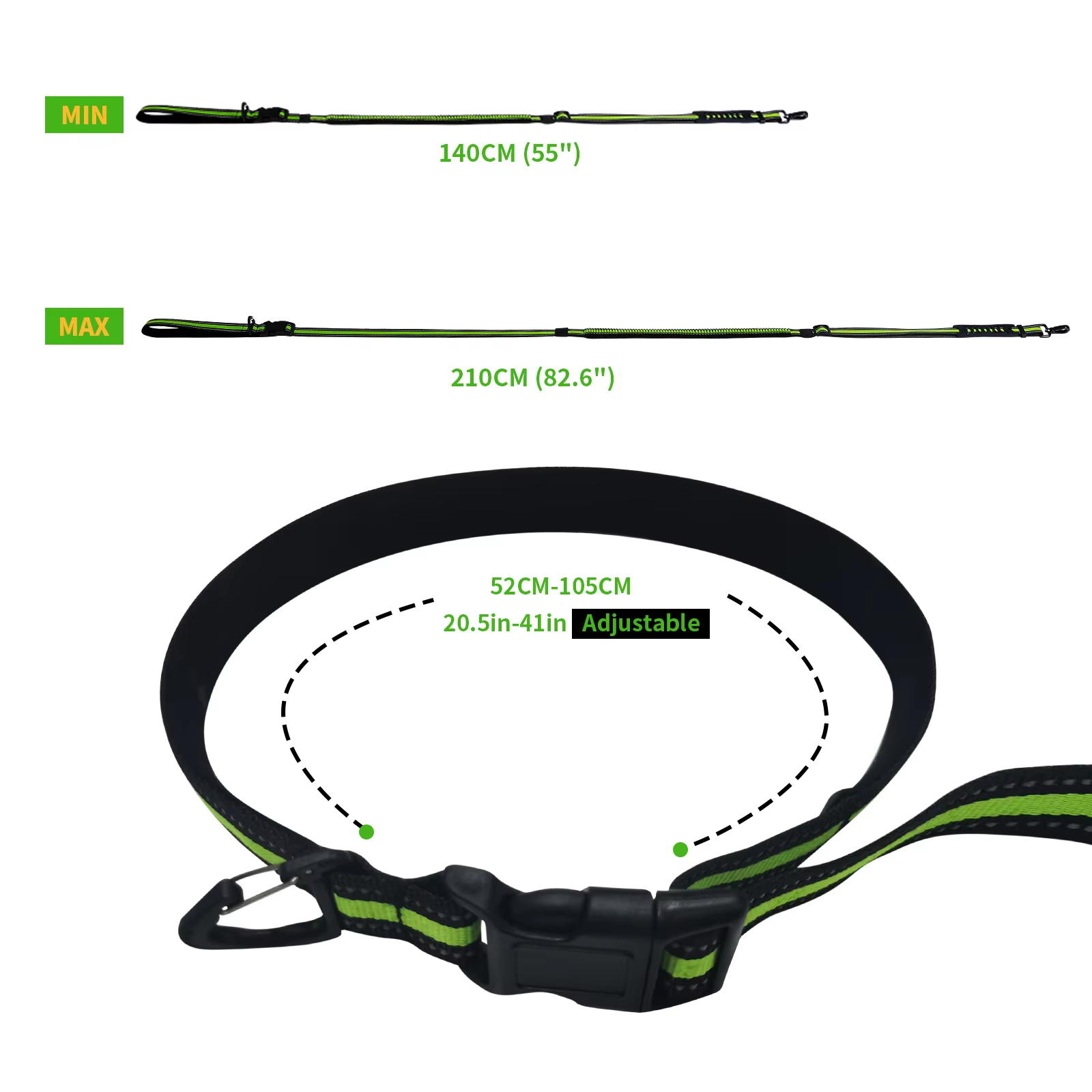 Retractable Hands Free Dog Leash
