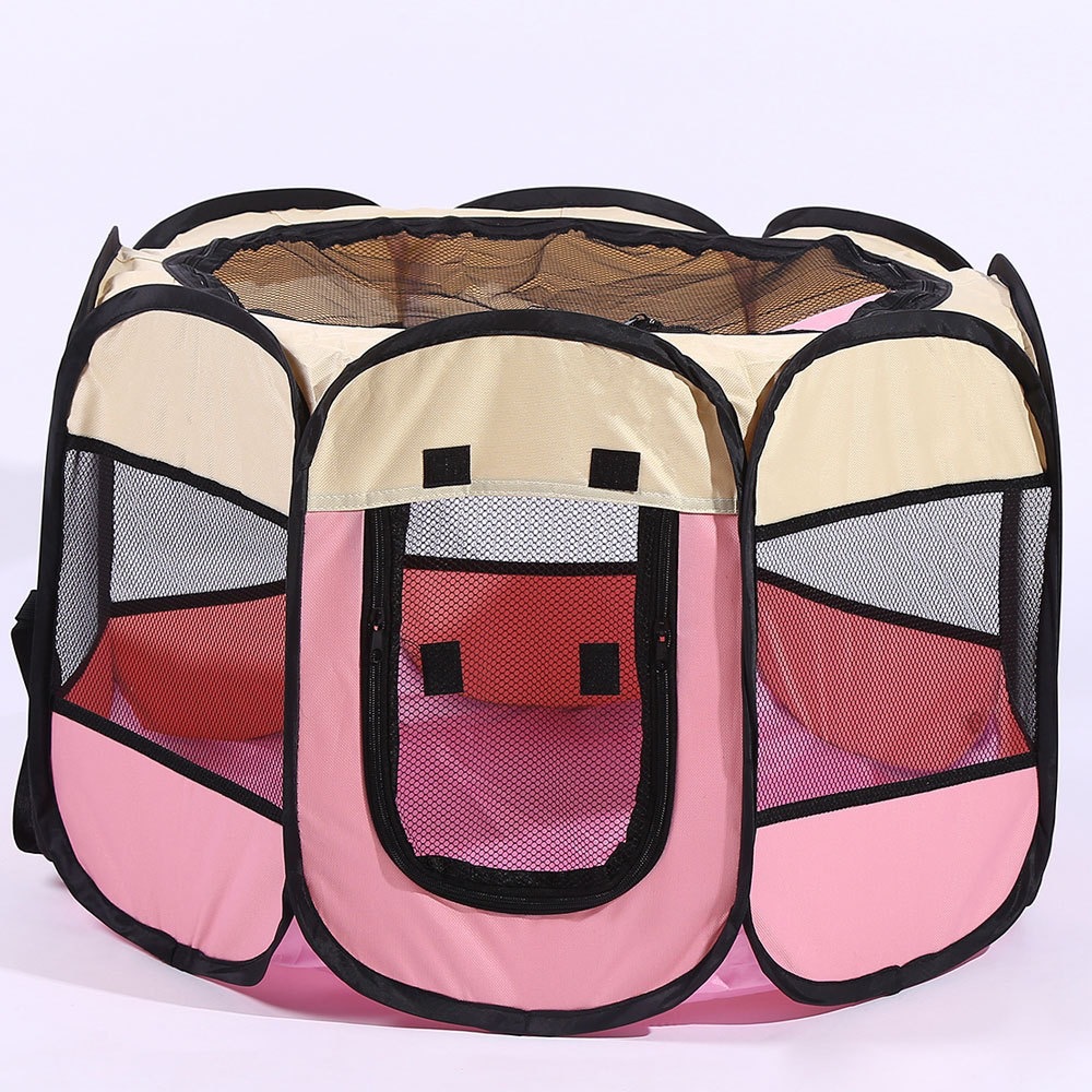 Octagonal Pet Playpen Cat Maternity Tent