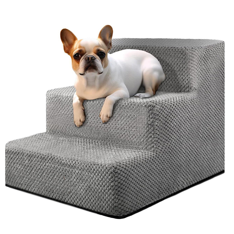 3-Step Non-Slip Pet Stairs