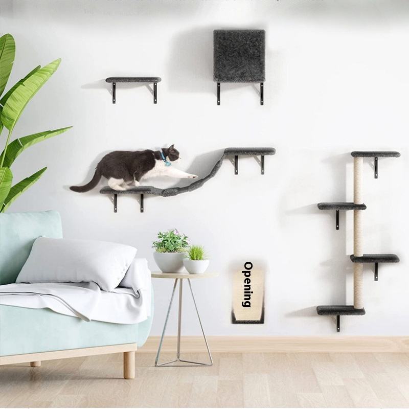 Wall Mounted Cat Tree 5-in-1