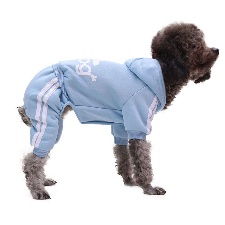 Fashion Four‑Legged Small Dog Hoodie clothes
