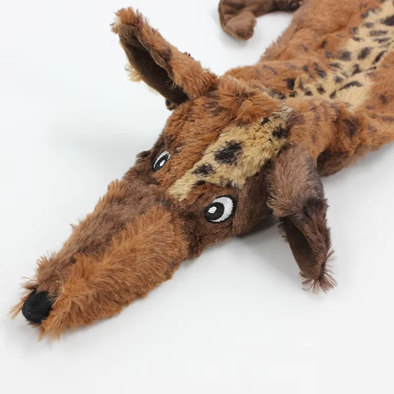 No Stuffing Double Squeaker Dog Toys