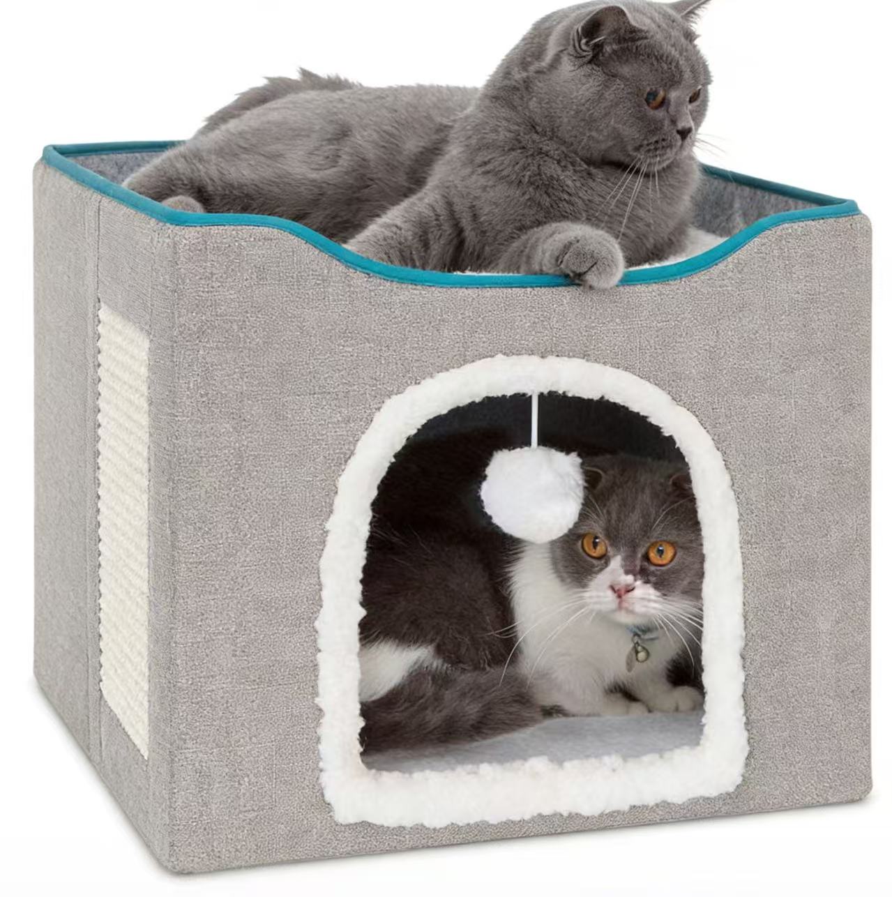 Double-Layer Foldable Cat Nest