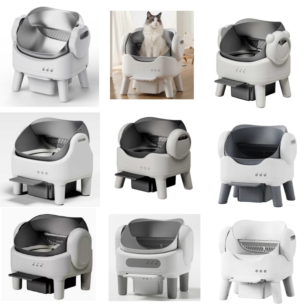 Smart cat litter box