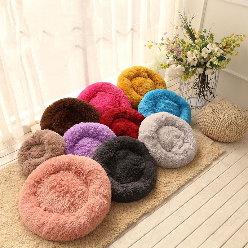  donut dog bed