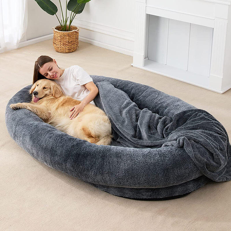 Human dog bed