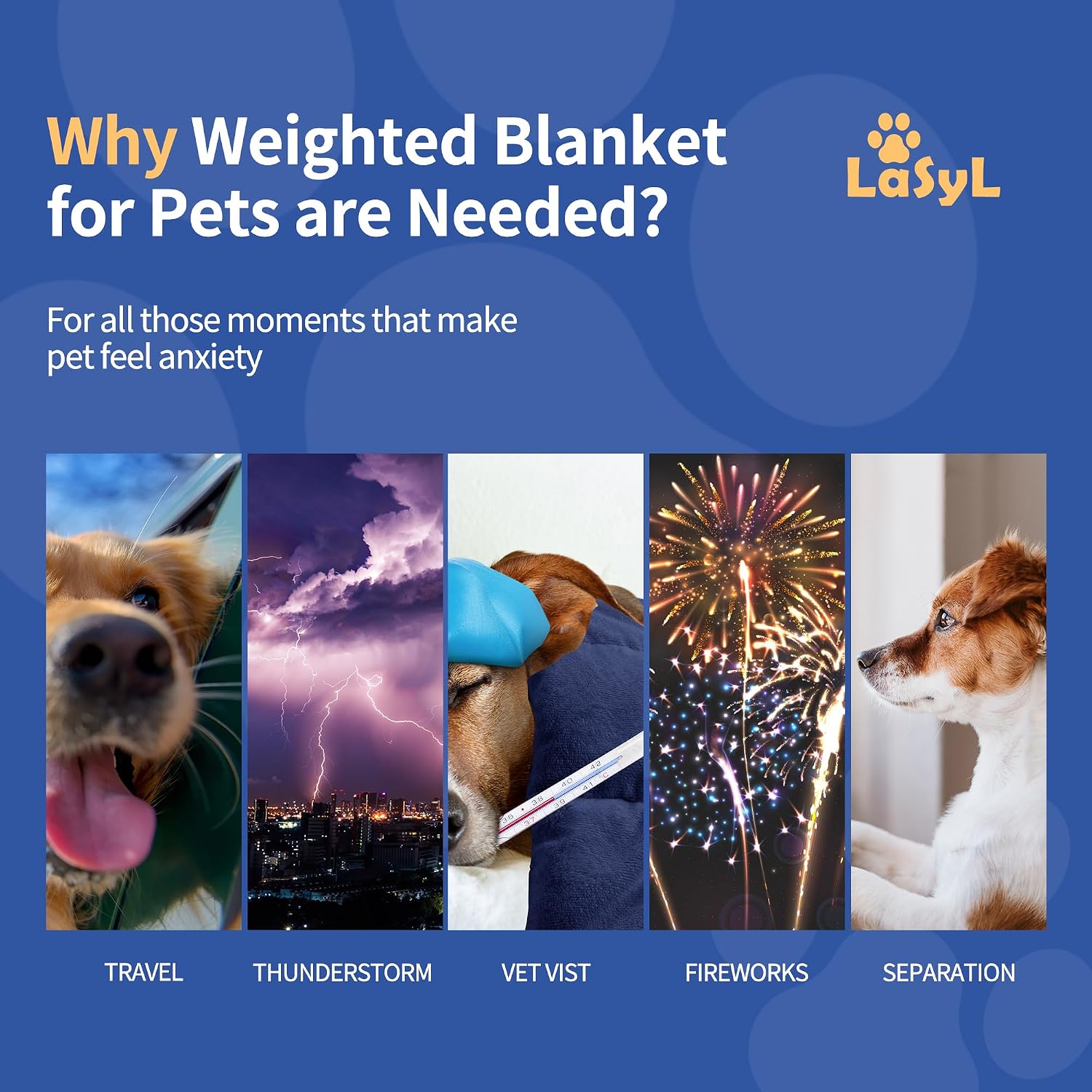 Wholesale Weighted Calming Blanket for Dogs
