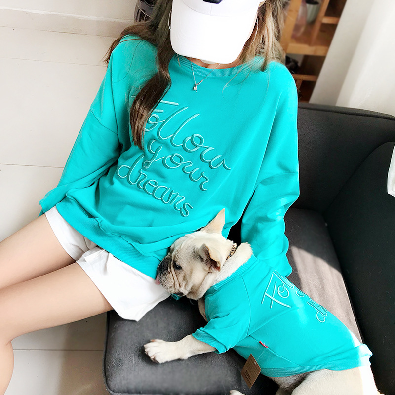 Dog Owner Matching Hoodies Set Family Couple Wholesale