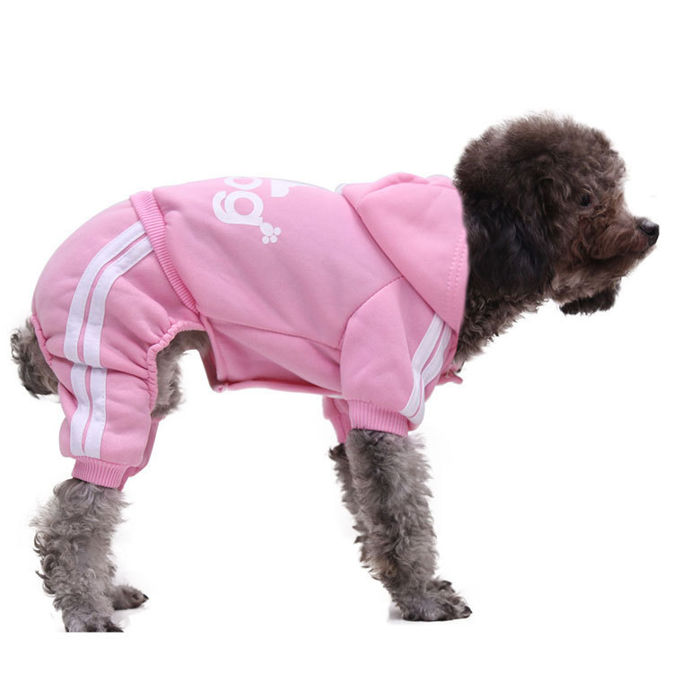 Fashion Four‑Legged Small Dog Hoodie clothes