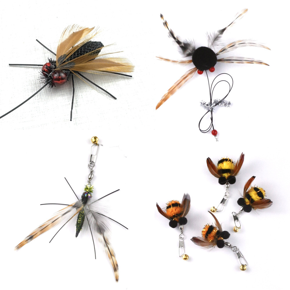 Small Flying Insect Cat Toy