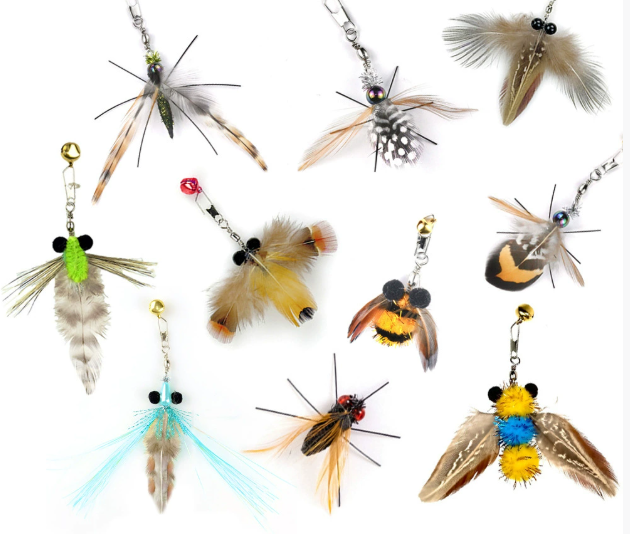 Small Flying Insect Cat Toy