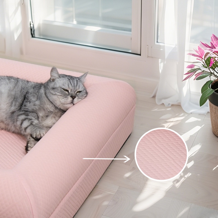 Memory foam dog bed