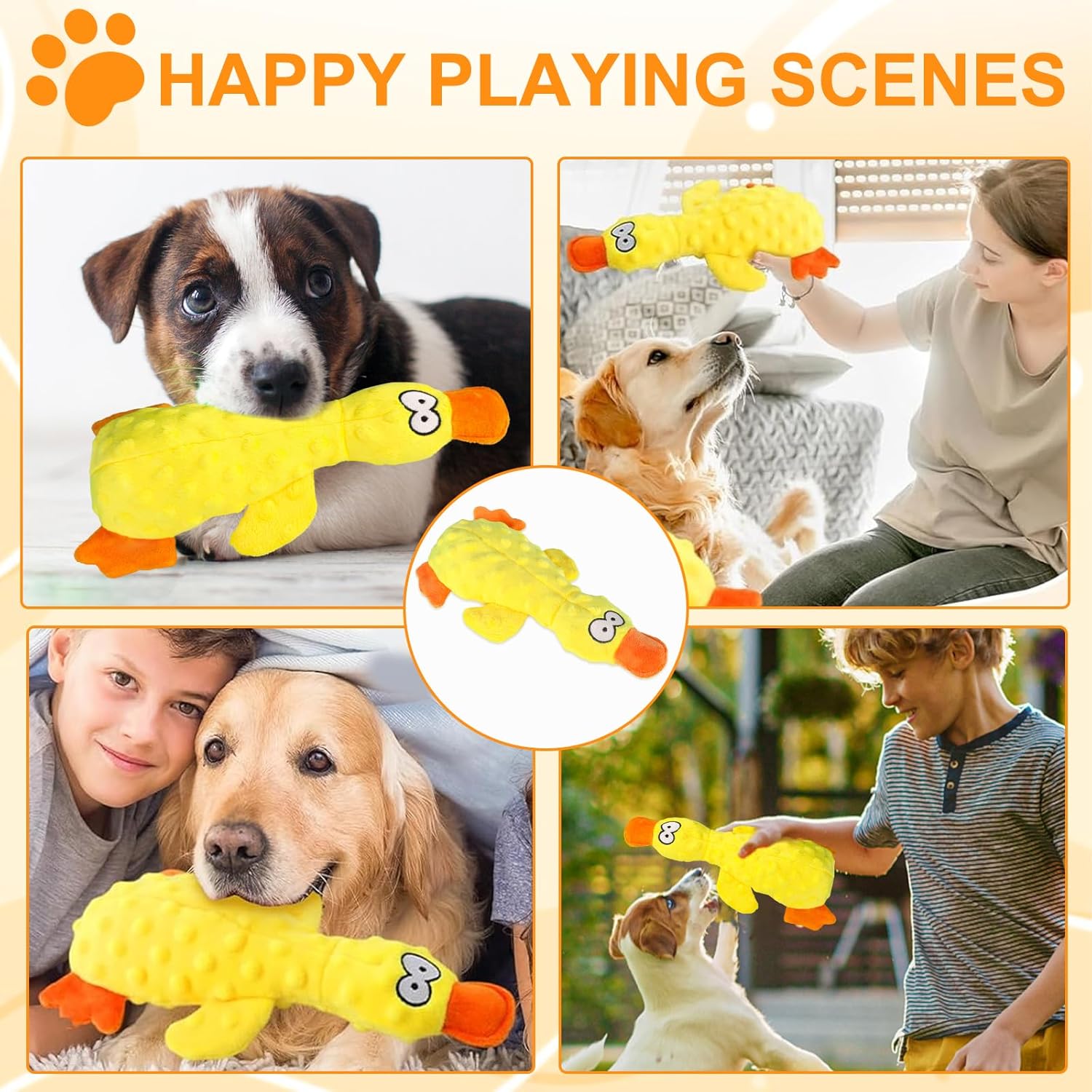 Calming Ducks Dog Toys