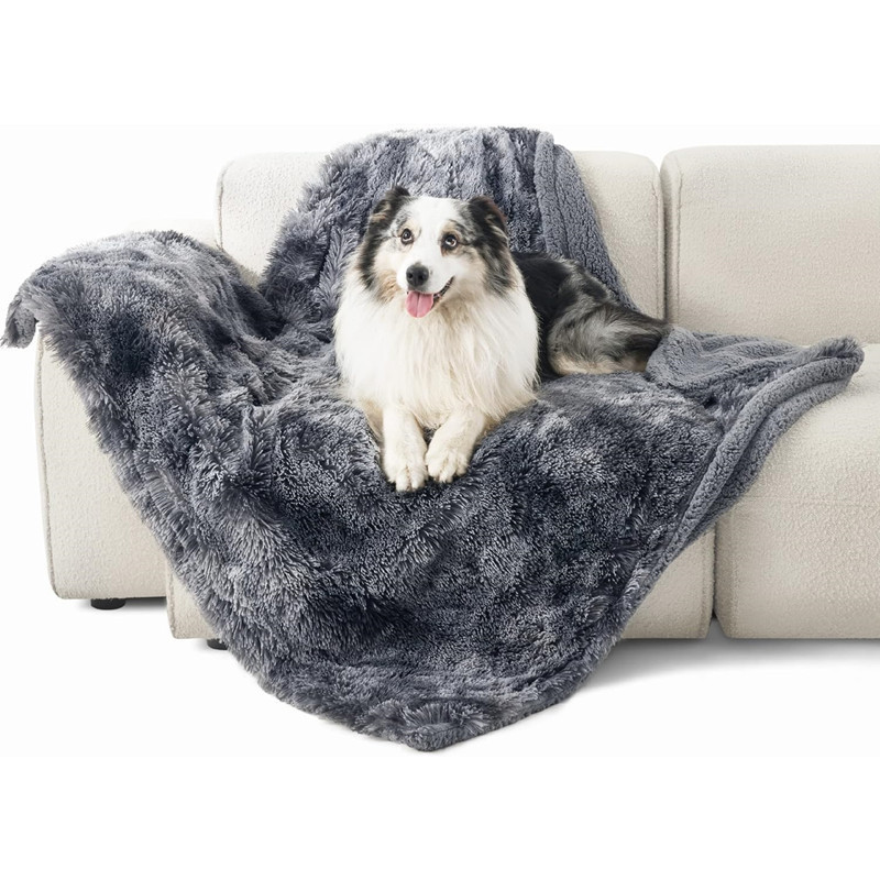 Long Plush Waterproof Dog Blanket