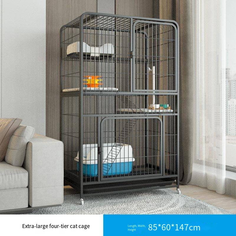 Heavy duty dog cage