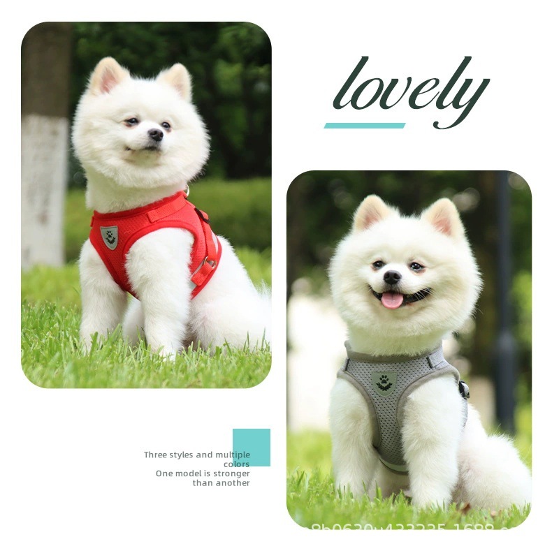 Dog Harness Vest Set 