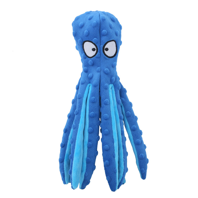 Squeaky Plush Octopus Toy for Dogs