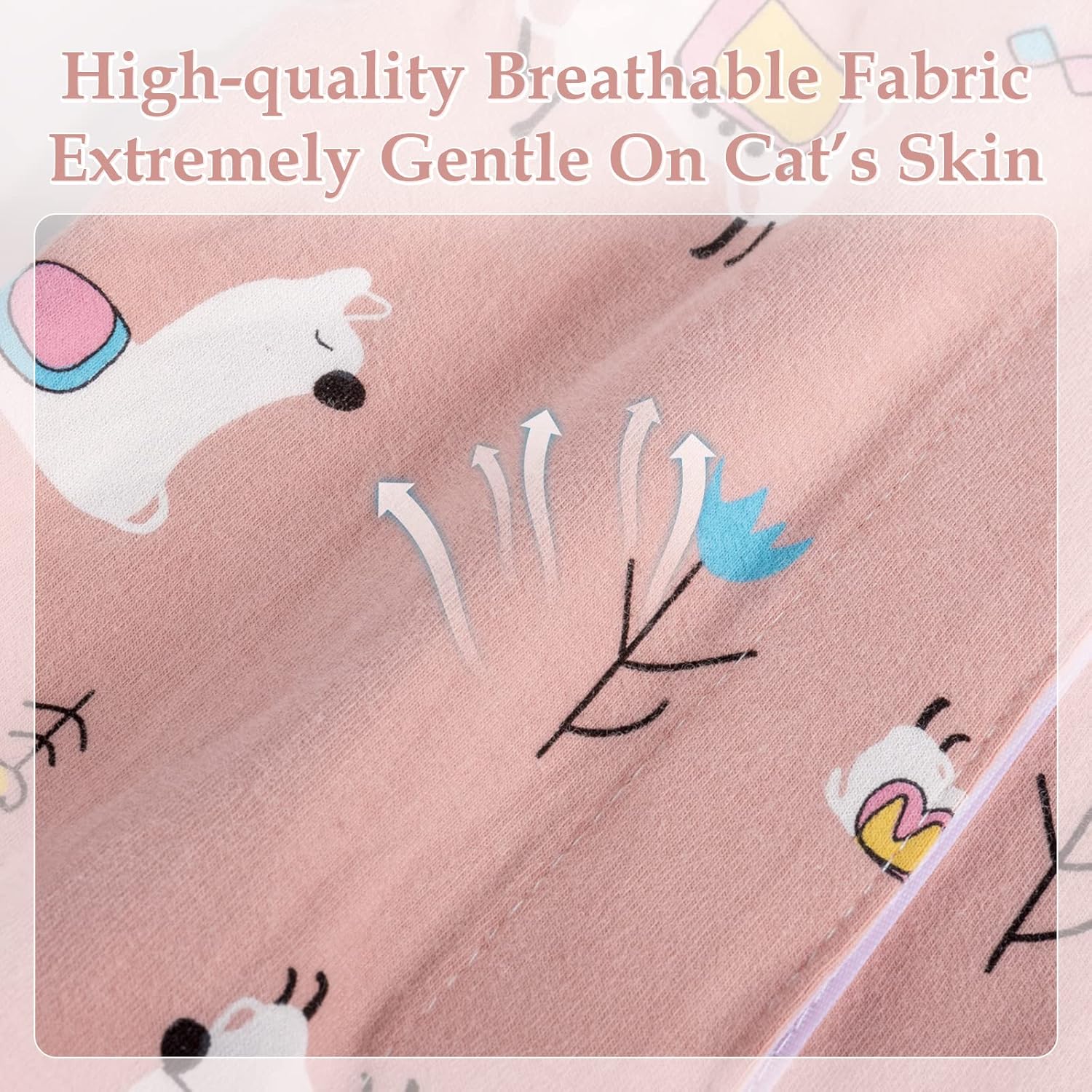 Cat Recovery Suit for Spay Abdominal Wounds
