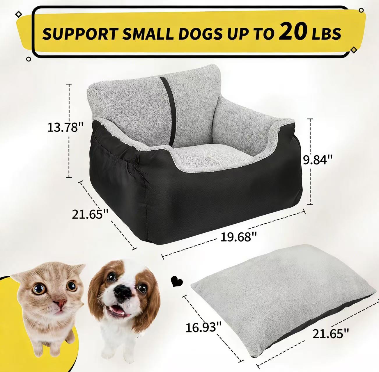 Dog Booster Car Seat