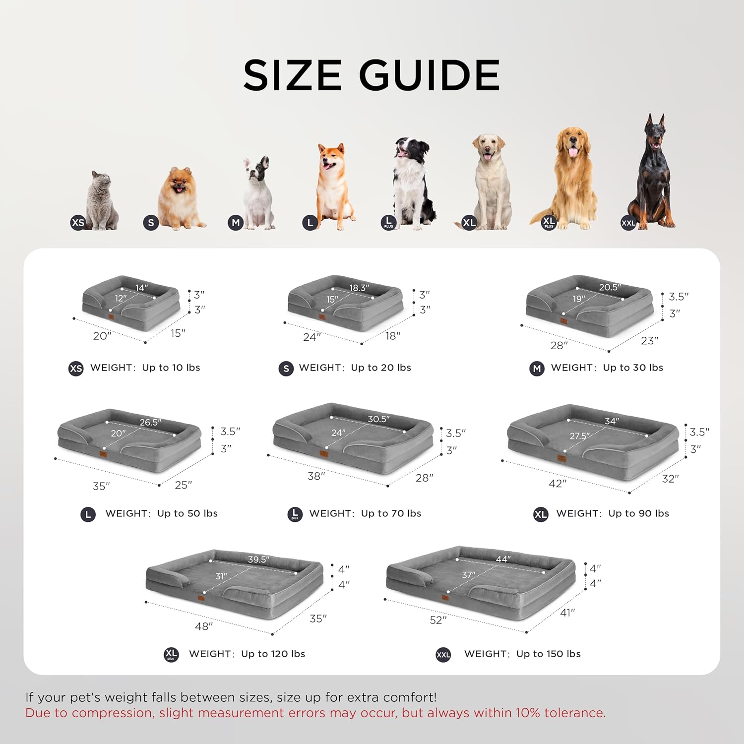 Indestructible dog bed