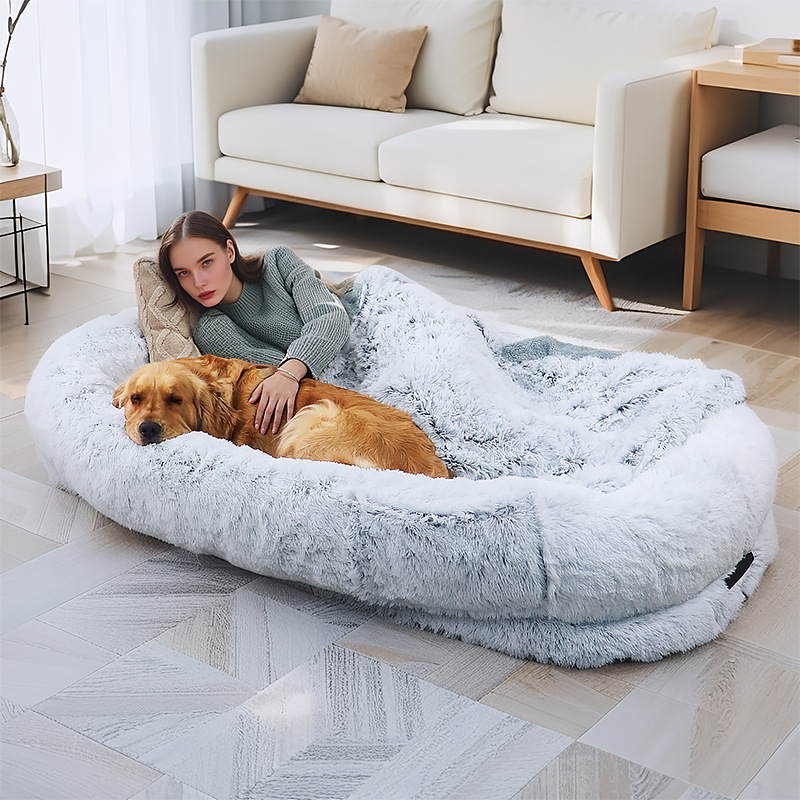 Human dog bed