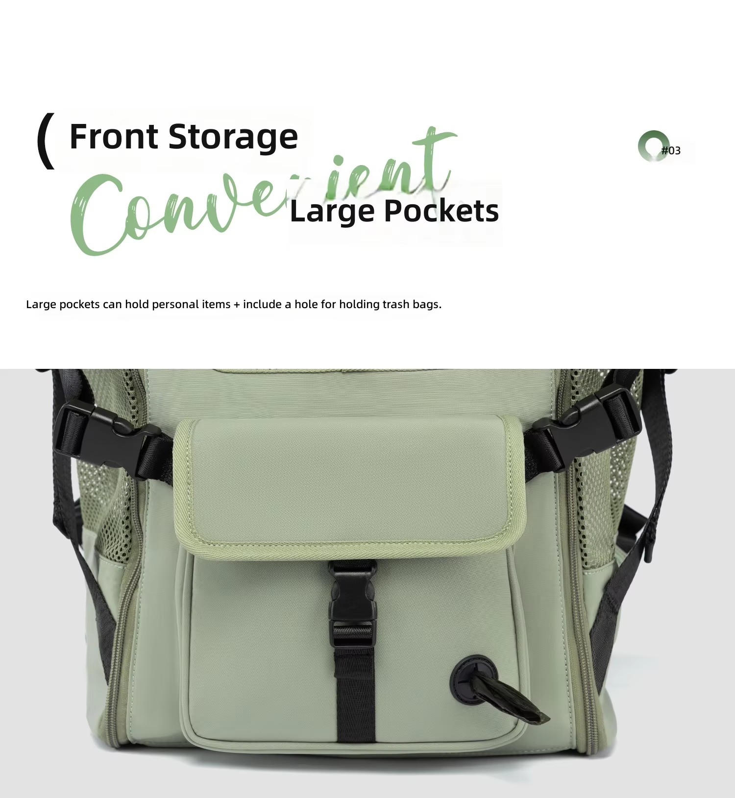 Wholesale Large Capacity Pet Backpack Carrier