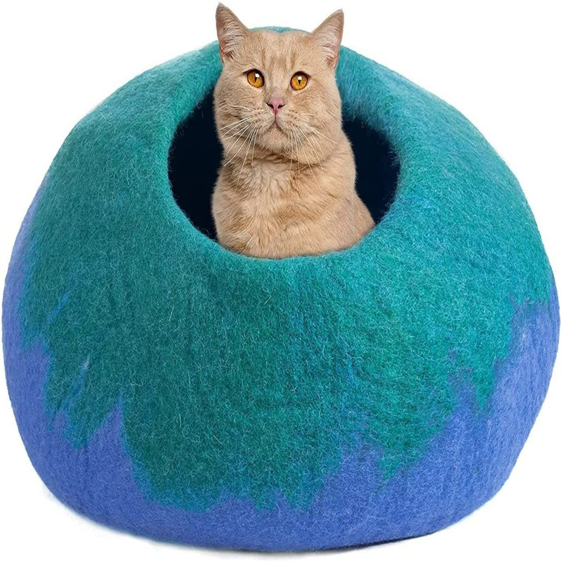 Wool Felt Cat Cave House