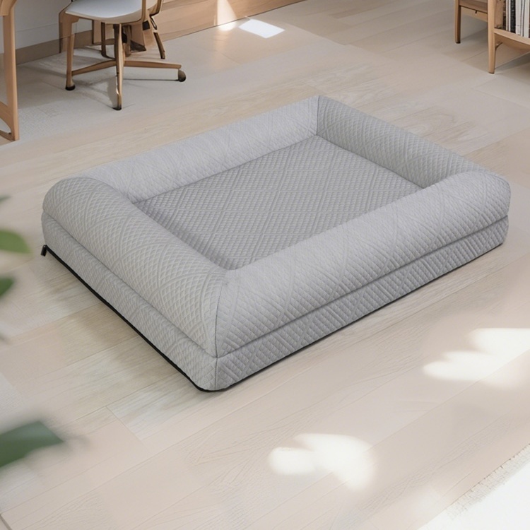 Memory foam dog bed