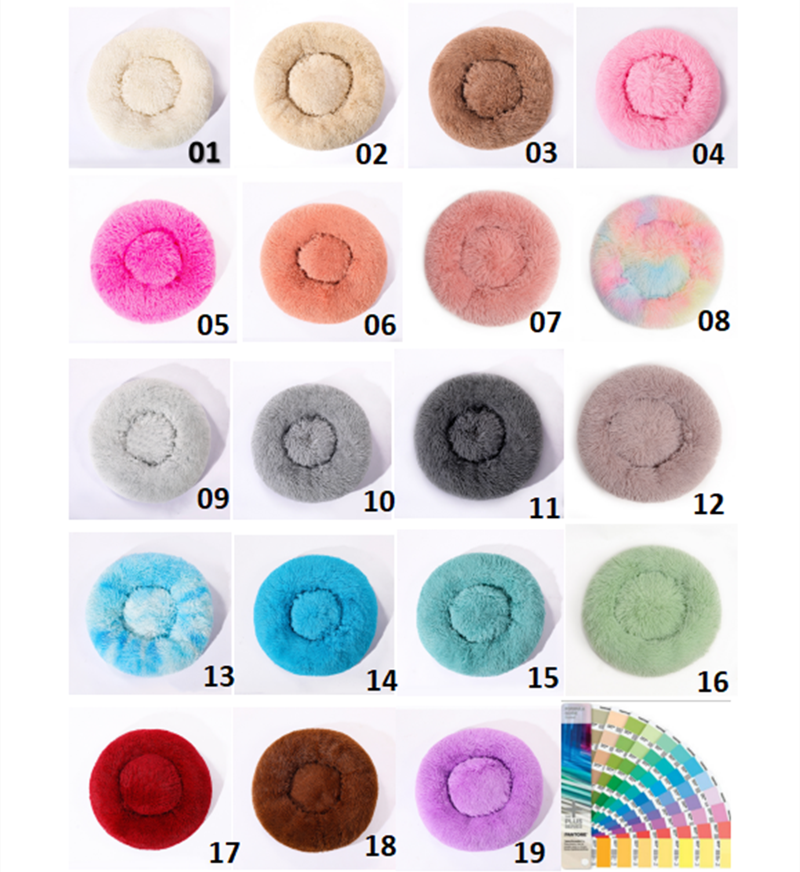  donut dog bed all colors
